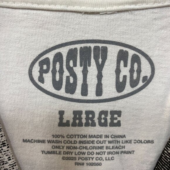 Post Malone Big Ass Stadium Tour All-Over Print 2023 Concert T-Shirt Large - Picture 4 of 5